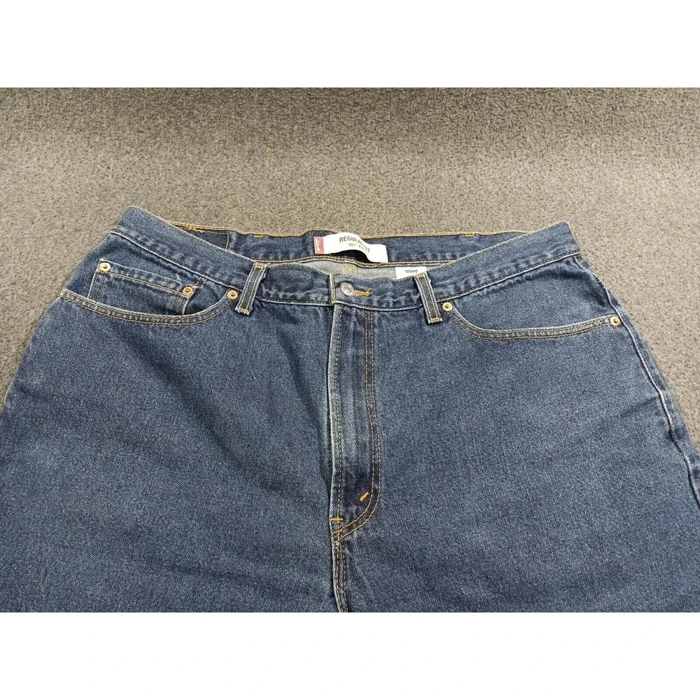 Levi's 505 Jeans Regular Fit Blue Denim Men's Size 40/32